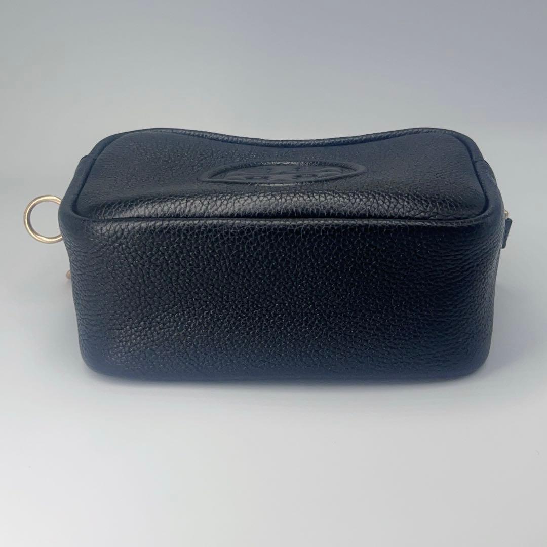 極美品✨トリーバーチ ペリーボンベ ショルダーバッグ ミニ レザー ブラック