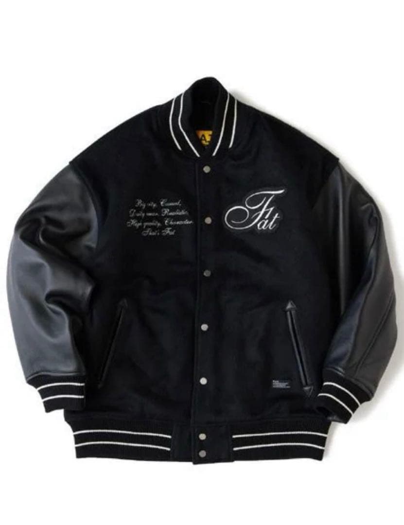 F.A.T. 2024AW スタジャン ブラック XL