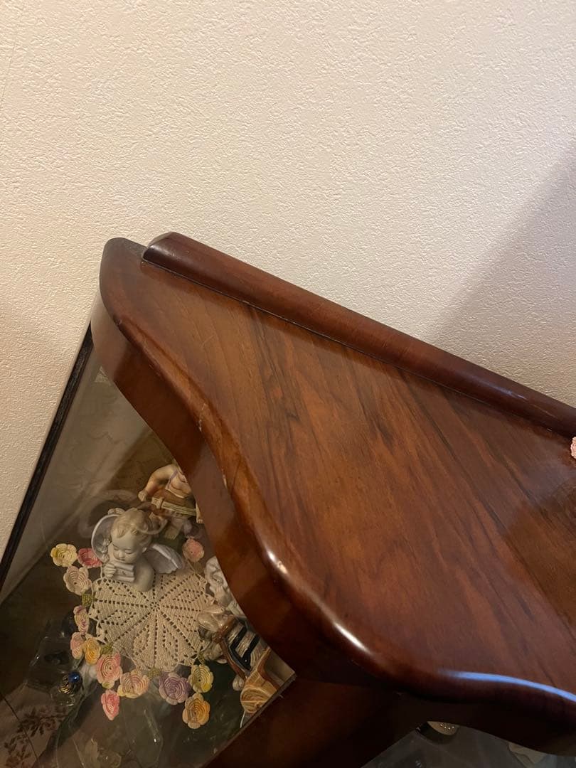 イギリスアンティーク　キャビネット　アンティーク家具　 飾り棚　英国家具・送料込