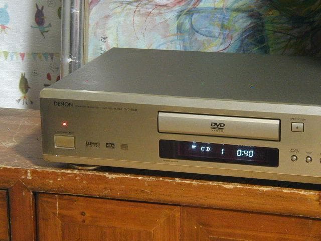 ★◆デンオン　DVD-1000,CD/DVDプレーヤー　動作良好★◆DENON