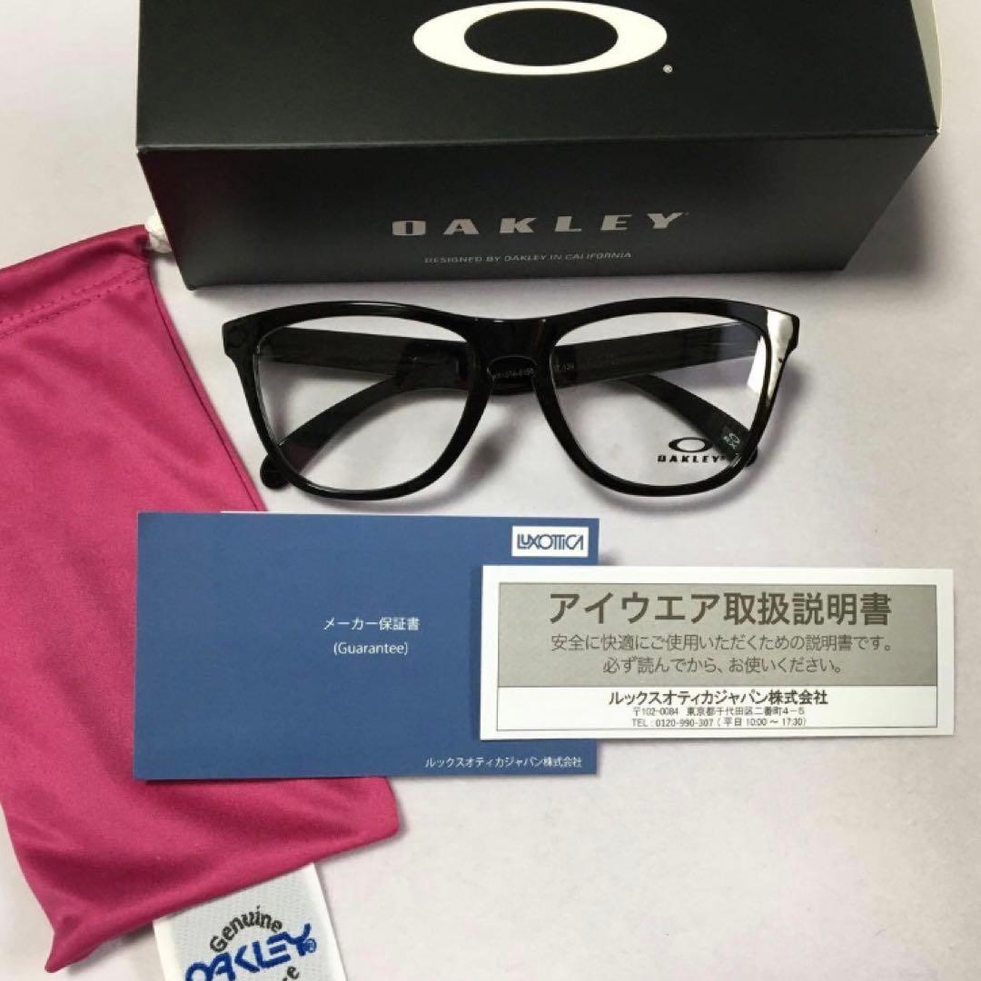 コンペ景品 OAKLEY フロッグスキン OX8137A-01 OX8137