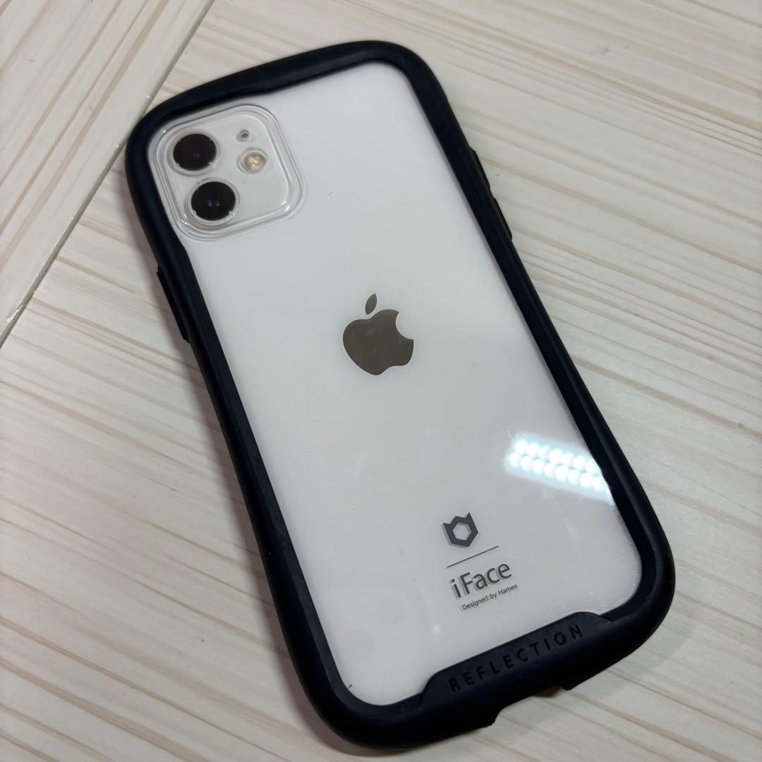 さか iPhone12 ホワイト　64GB 本体 iFaceケース付き