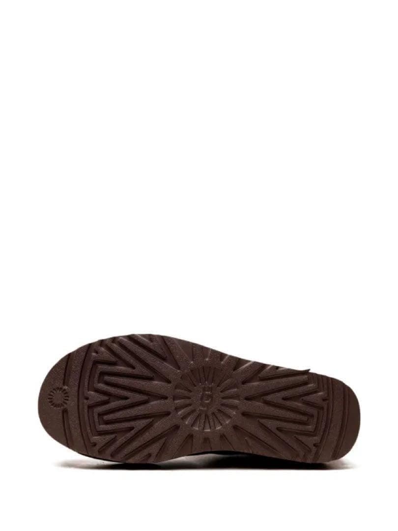 【新品未使用】UGG ムートンブーツ　ウルトラミニ 厚底　23　バーントシダー
