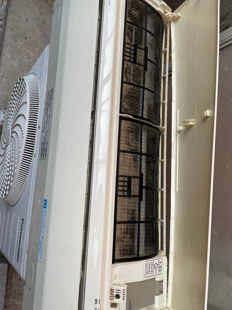 Panasonic CS-224CF エアコン本体　リモコン付2014年製動作品