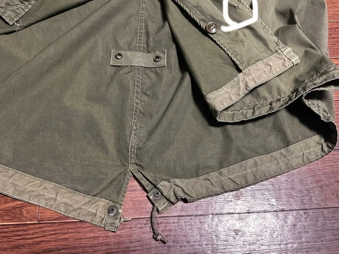 50sミリタリー　SMALLモッズコート M51 ミリタリージャケット　古着