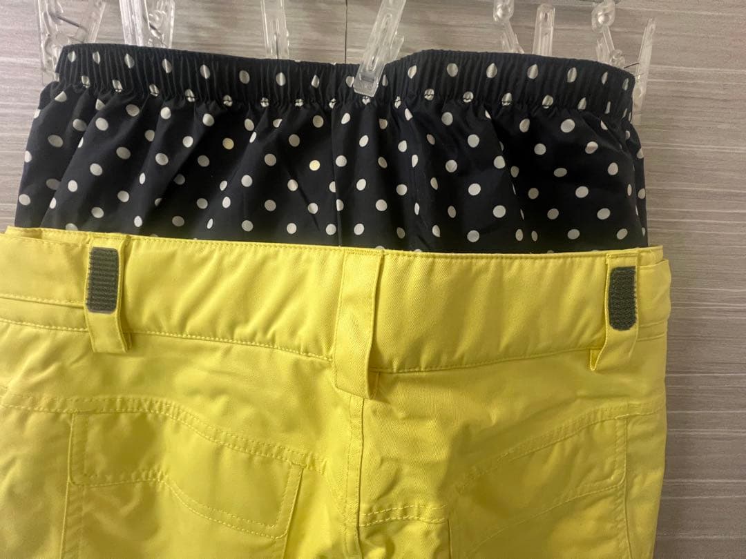 【新品】　イエロー スノボウェア(パンツ)