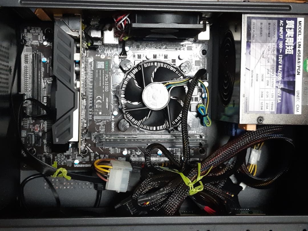 自作PC　i5 8500・8GB・SSD256GB・GTX750・Win11