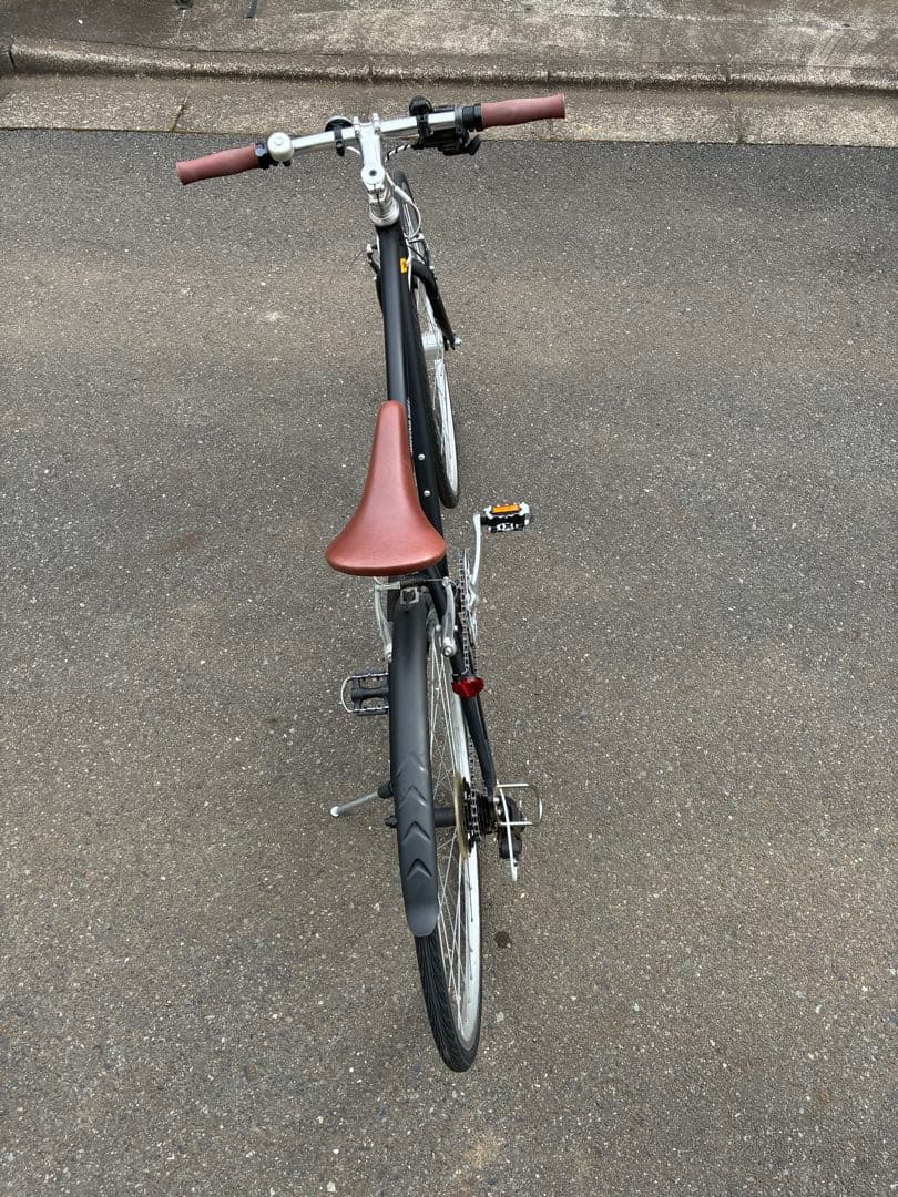 練馬区　あさひ　クロスバイク　ウィークエンドバイクス　7段変速　ブラック
