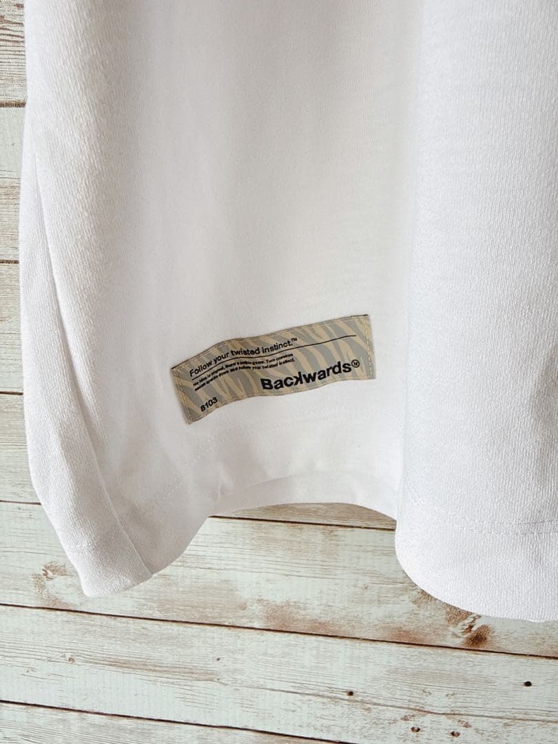 メンズゴルフシャツ Backwords ドーナツ Mサイズ 未使用品