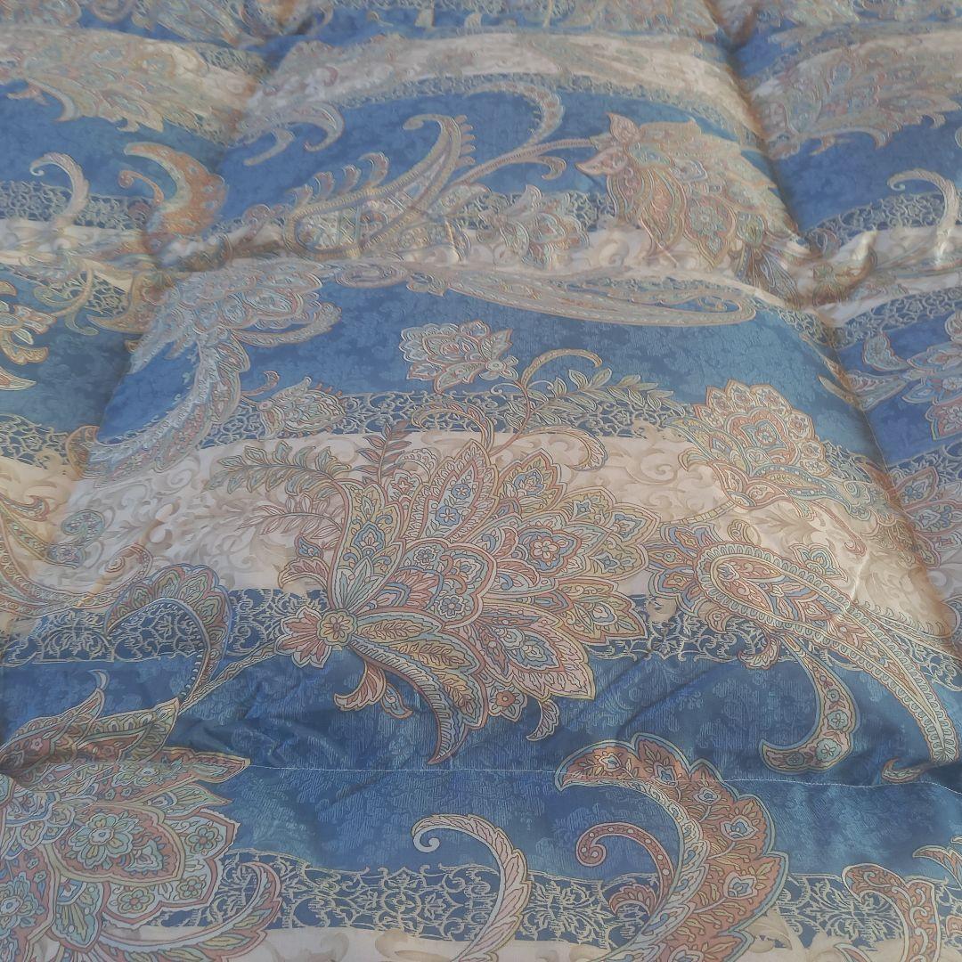 羽毛布団 増量 SDGS リフレッシュ羽毛 高密度生地 清潔 安心 日本製B⑯