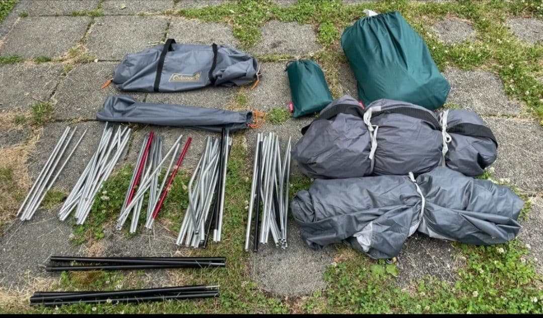 コールマン　タフスクリーン　2ルームハウス　直営店カラー(グレー)