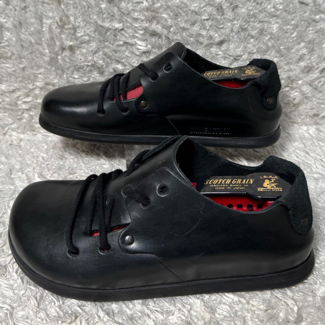 美品 ビルケンシュトック 24.0 モンタナ オイルドレザー ナロー ブラック