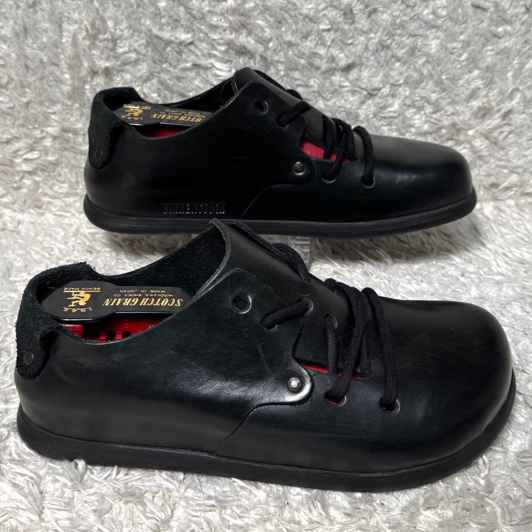 美品 ビルケンシュトック 24.0 モンタナ オイルドレザー ナロー ブラック