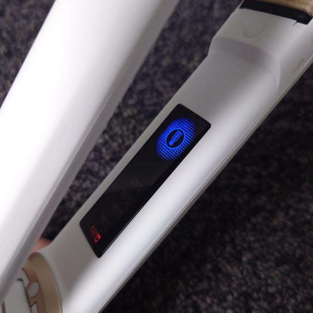 KINUJO DS200 ホワイト ストレートヘアアイロン