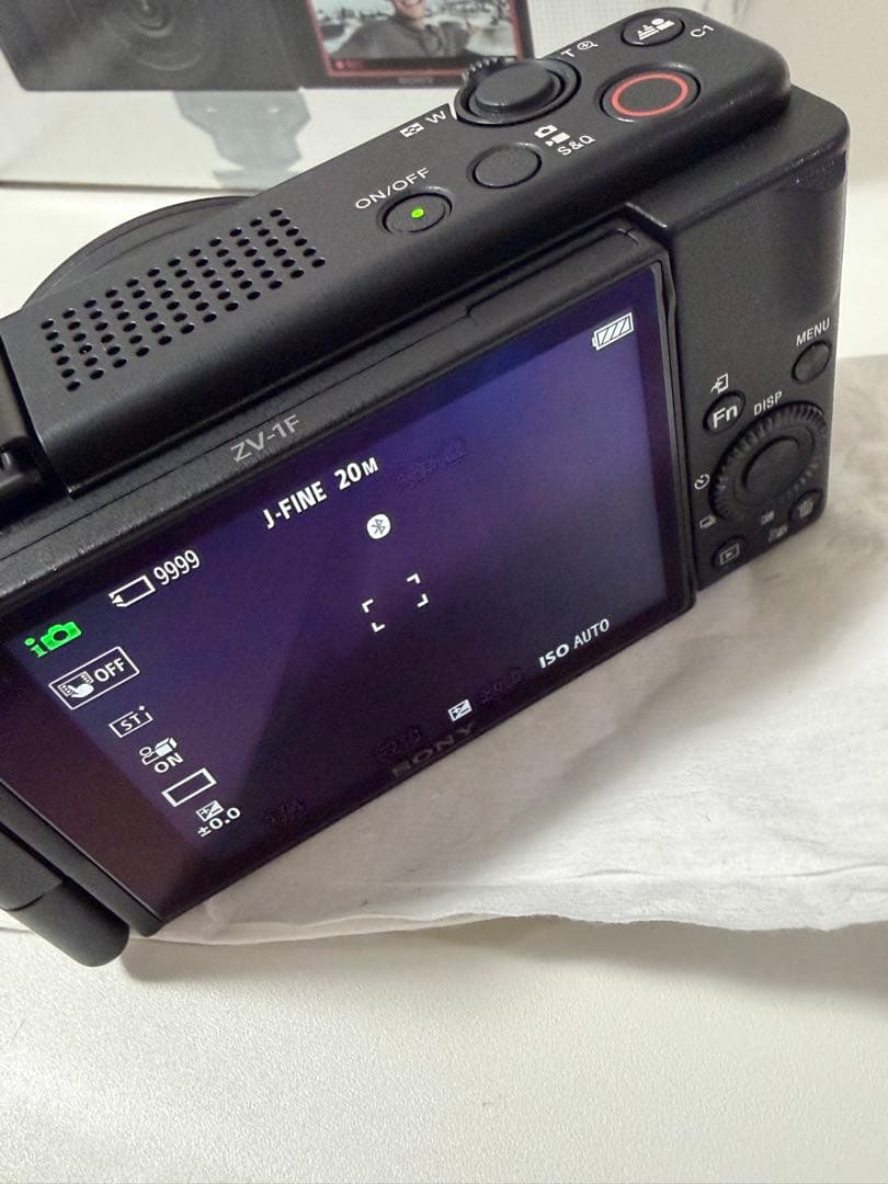 【美品】SONY VLOGCAM ZV-1F ブラック　コンデジ　デジカメ