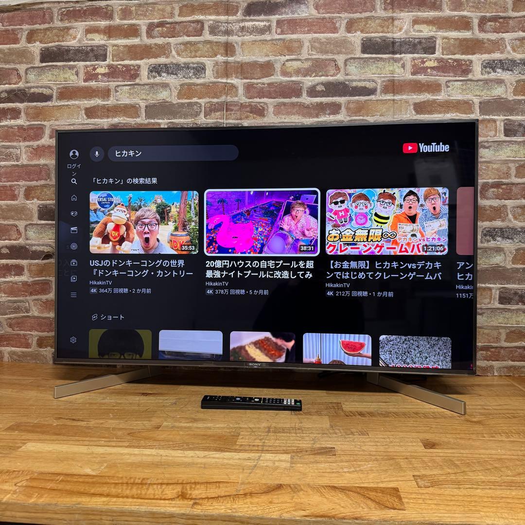 SONY 49インチ 4K 液晶テレビ BRAVIA KJ-49X9500G