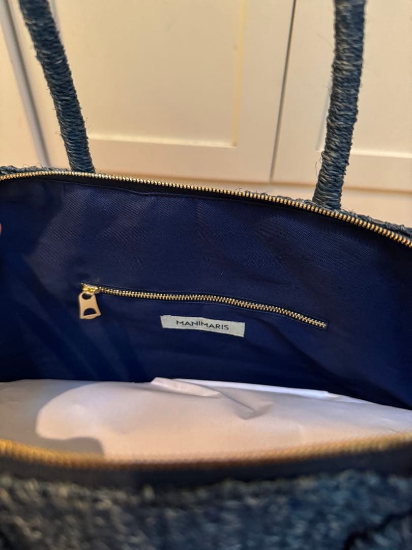 マニマリス☆アバカボストン　ブルー バッグ