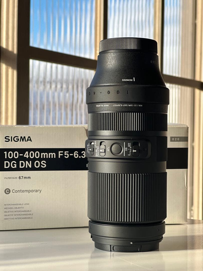 ※LマウントSIGMA / 100-400mm f5-6.3 DG DN OS