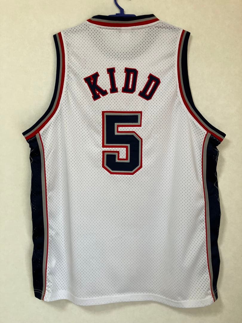 【美品】 NBA　NETS　ジェイソン・キッド　オーセンティック　ユニフォーム