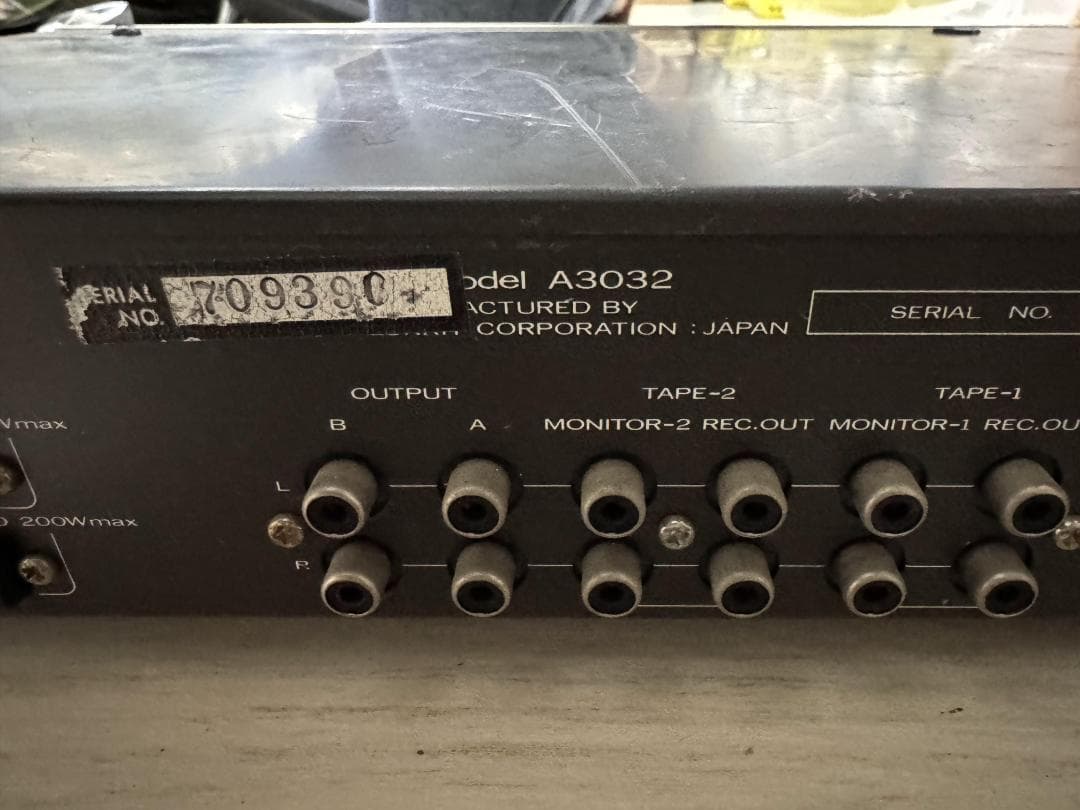 Aurex (Toshiba) A3032 プリアンプ