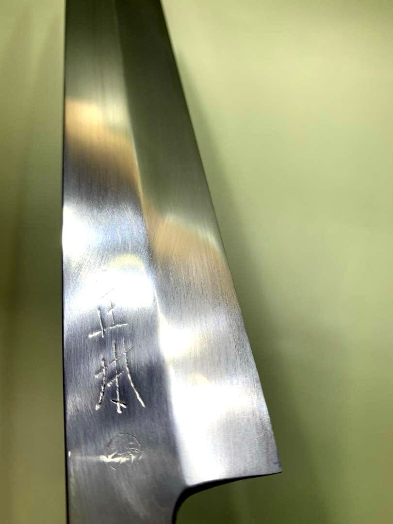 正本　　柳刃包丁　秀　刃渡り29.5cm