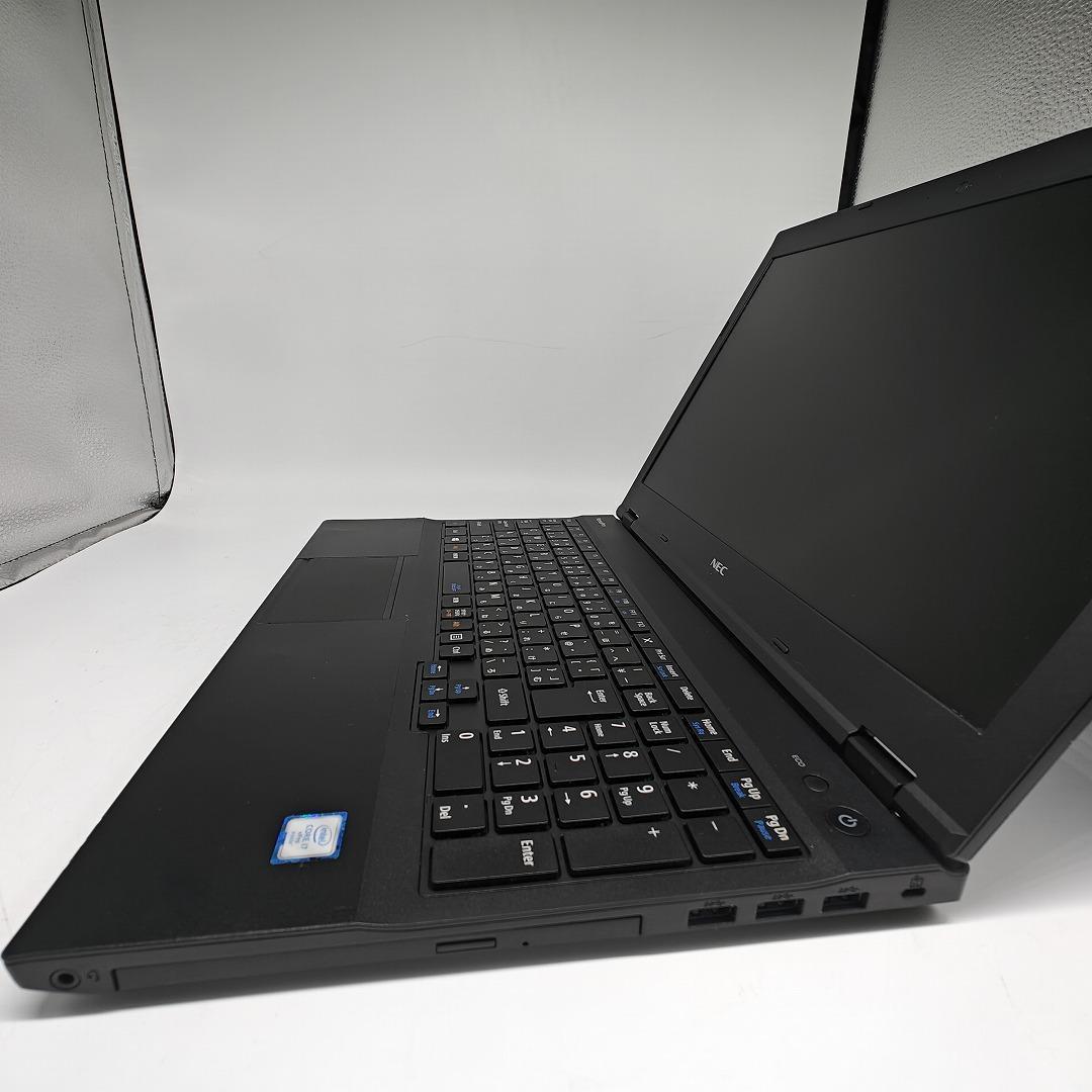 【NEC】高性能i7 新品SSD512GB 16GB 黒 オフィス付きノートPC