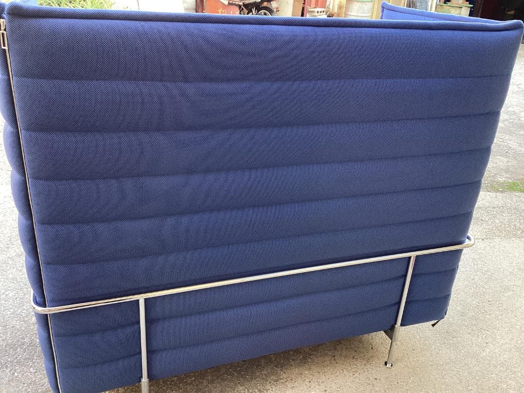 在庫２セット　定価約１６０万　ヴィトラ　アルコーヴソファ　ブルー系