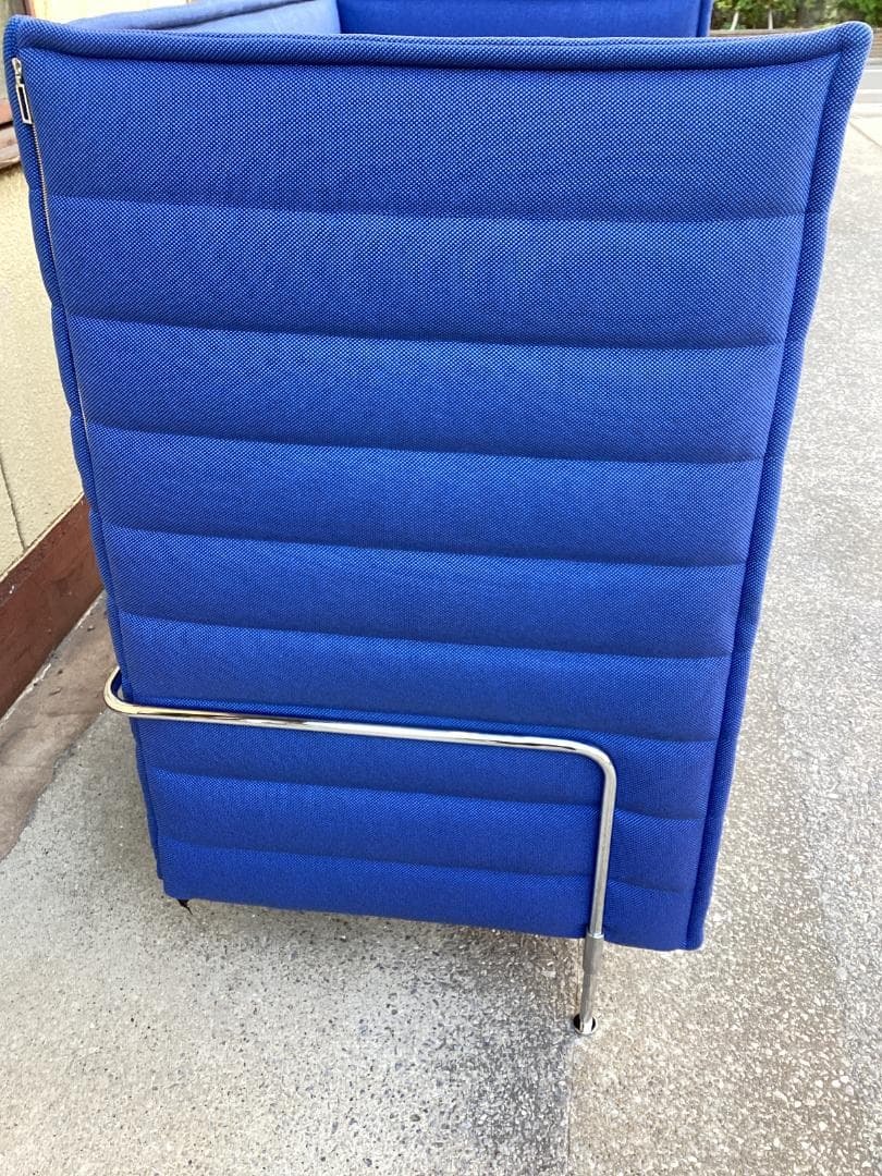 在庫２セット　定価約１６０万　ヴィトラ　アルコーヴソファ　ブルー系