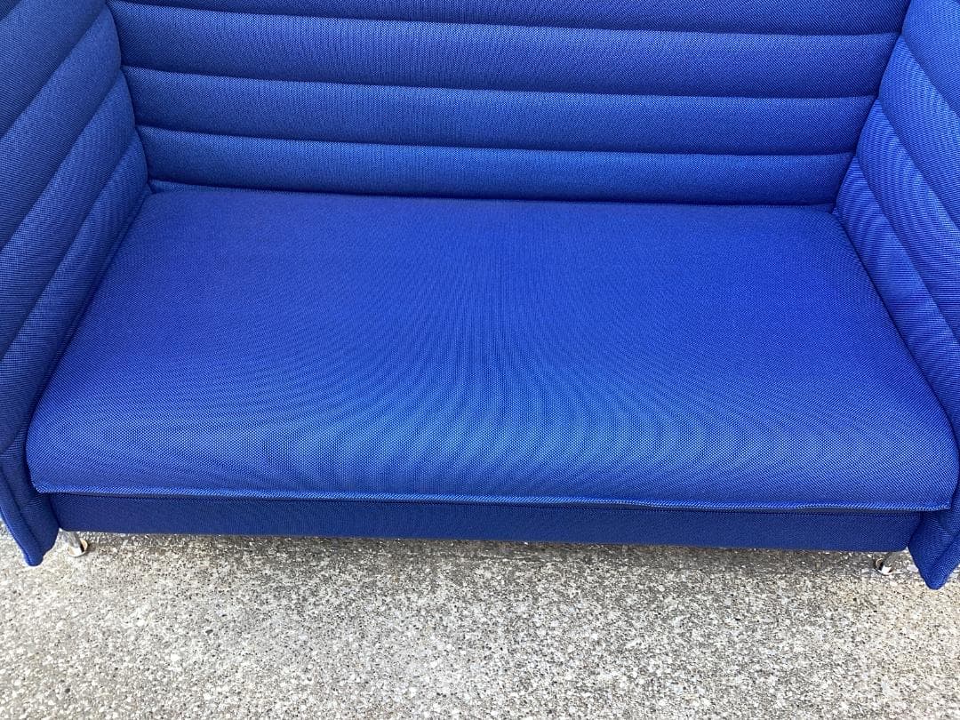 在庫２セット　定価約１６０万　ヴィトラ　アルコーヴソファ　ブルー系