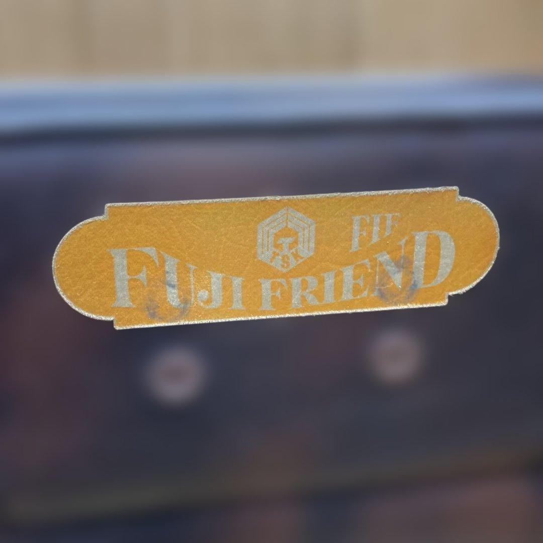 1人掛けソファ　ヴィンテージ　FUJI FRIEND ダークブラウン　レトロ