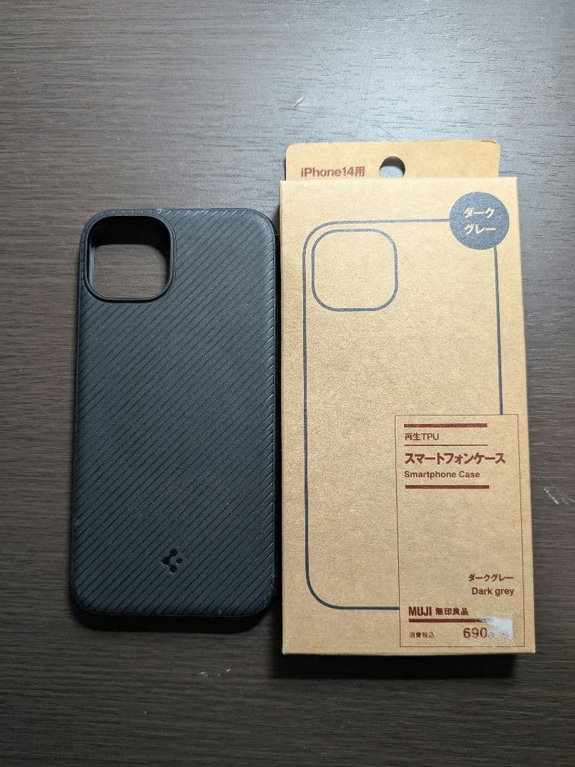 Apple iPhone 13 128gb 本体+Spigen MUJIケース