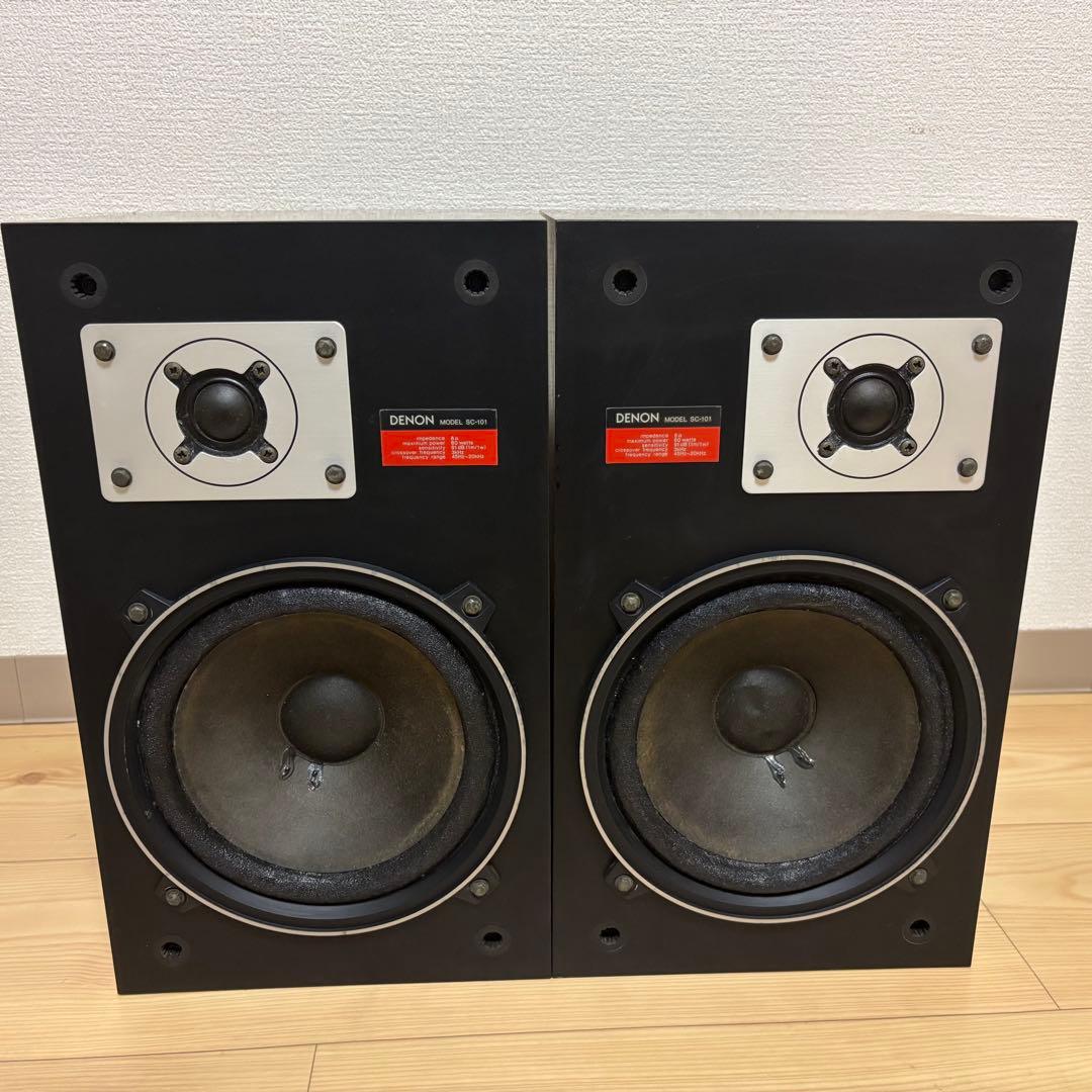 【名機】DENON SC-101 2ウェイ密閉方式