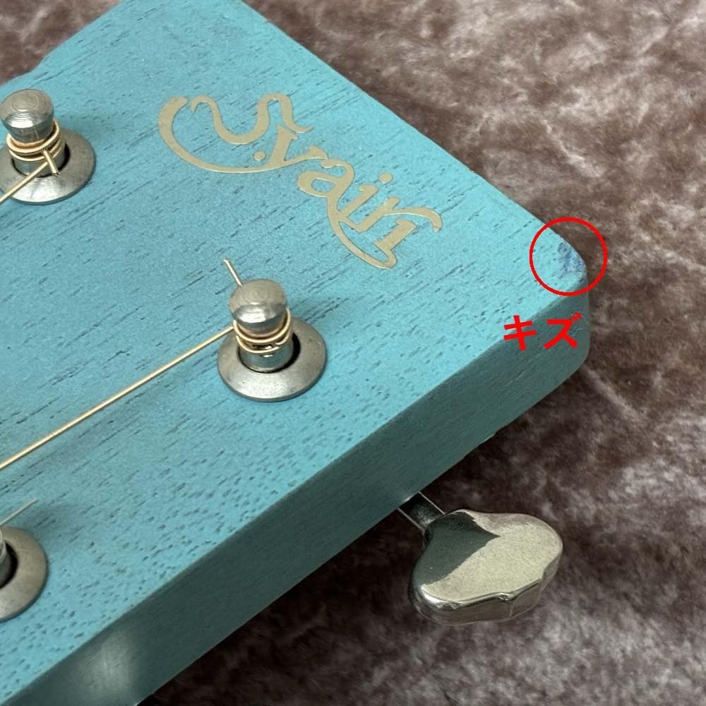 ミニギター S.Yairi YM-02 ライトブルー アコースティックギター