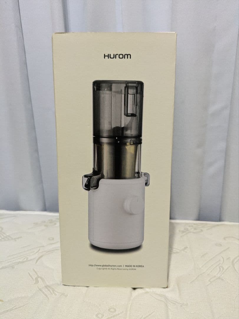 【新品未使用】 ヒューロム スロージューサー H310A ブラック