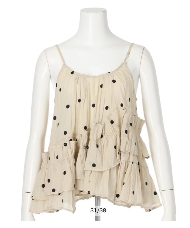 【新品】Mystrada♡《店舗限定》フリルティアードキャミ