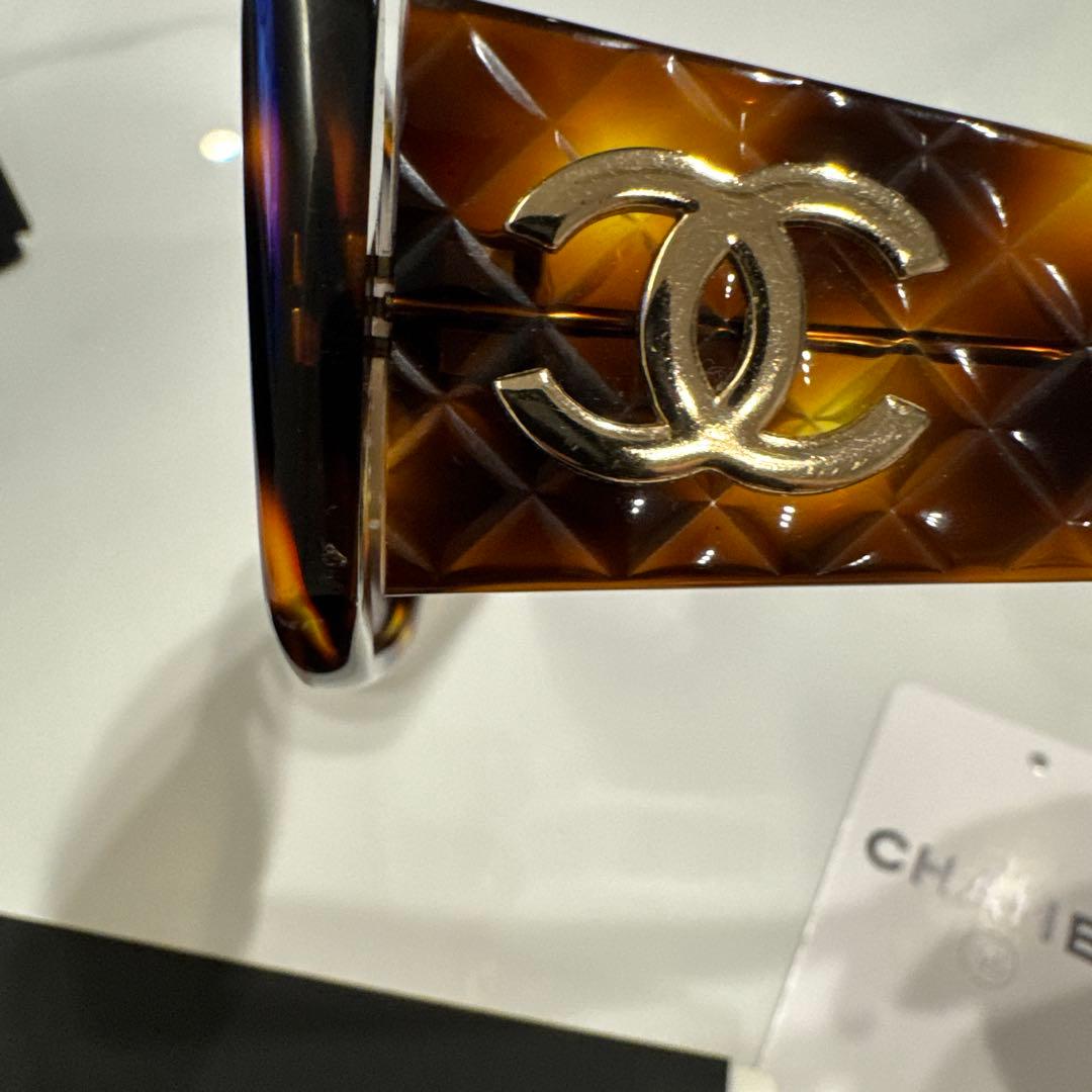 CHANEL ブラウン サングラス　べっこう