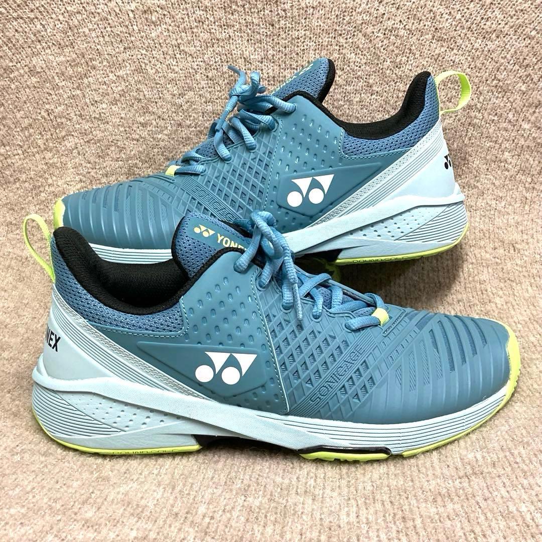 【極美品】Yonex テニスシューズ ソニケージ ワイド25cm オールコート用
