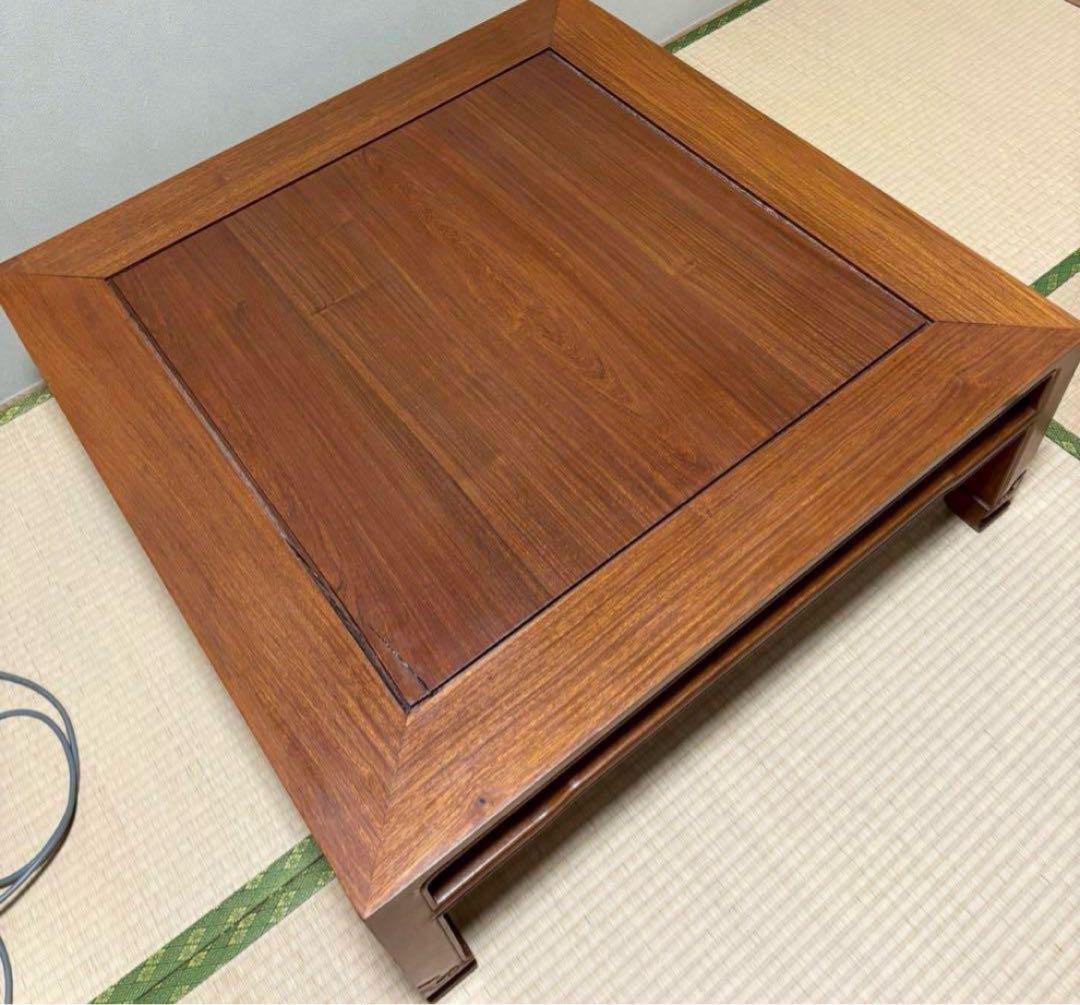 ヴィンテージ レトロ アンティーク 無垢材 テーブル 座卓 センターテーブル 木