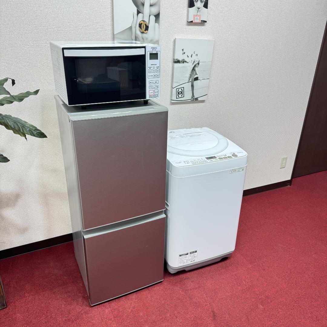 東京23区送料無料　超美品家電3点セット　取り置きOK　プロによる洗浄/除菌済み