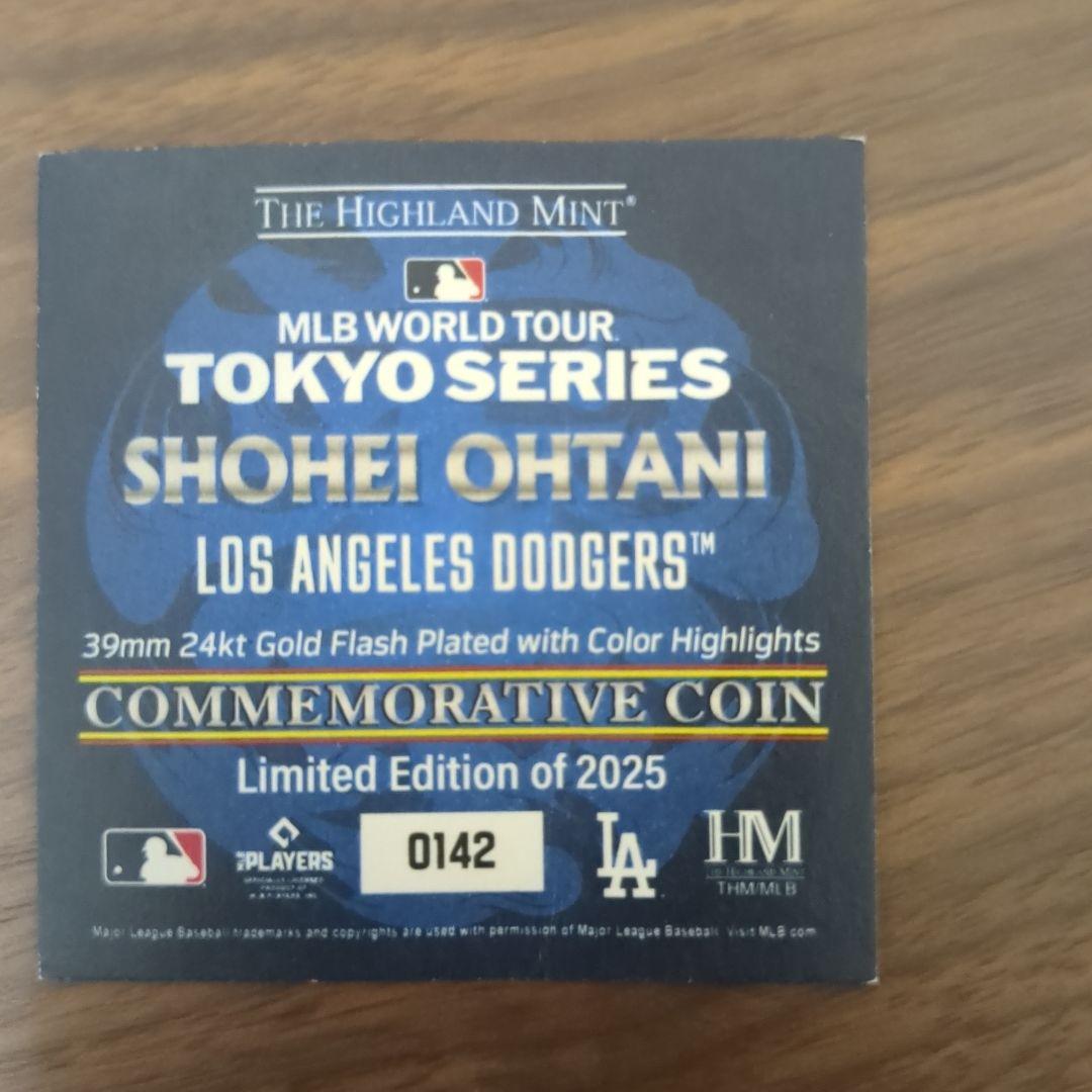 限定ショウヘイオオタニ 2025 MLB TOKYO SERIES 記念