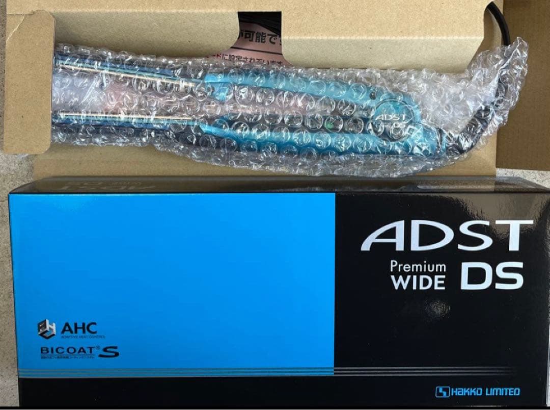 【新品・未使用】ADST アドスト　プレミアム　ワイド　アイロン　FDS-W37