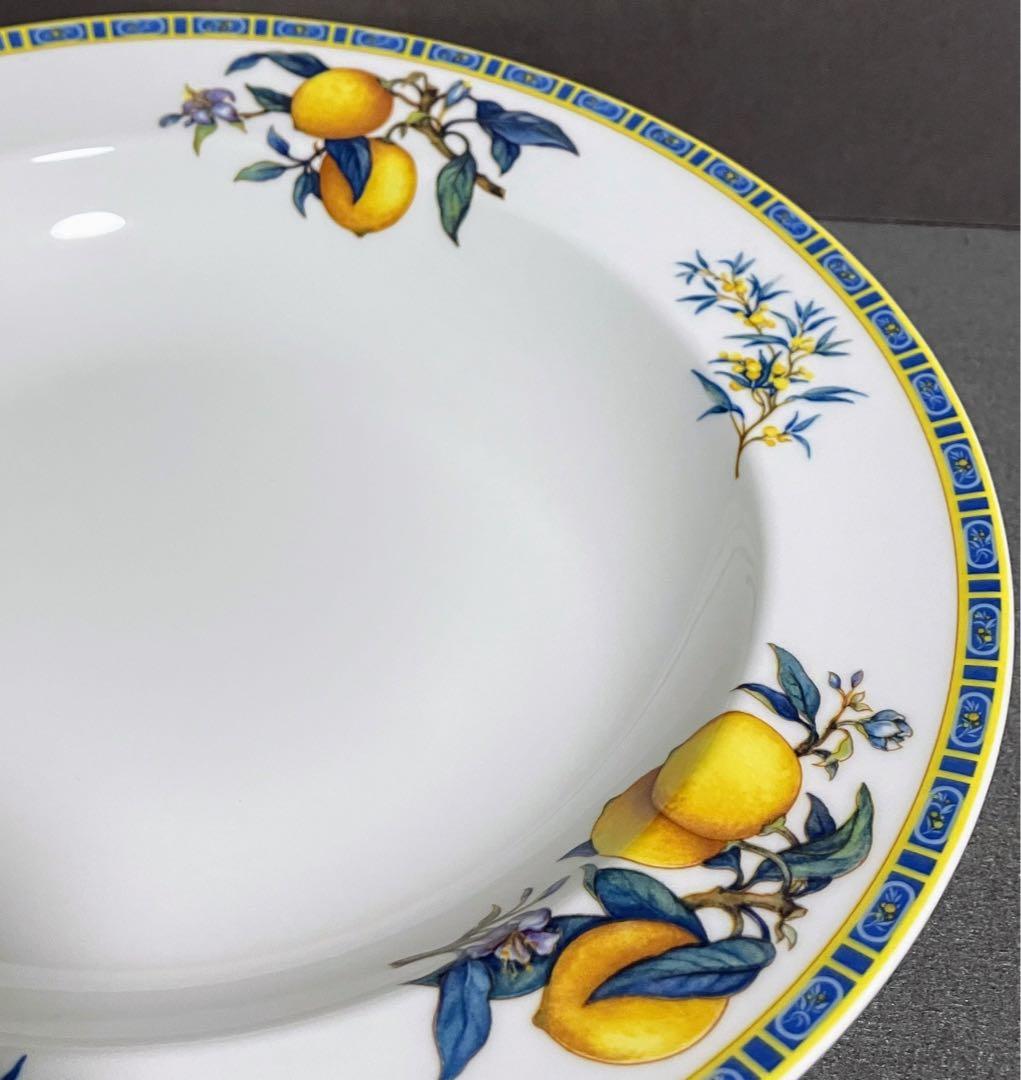 【アウトレット】ウェッジウッド シトロン パスタ皿 スープ皿 3枚セット