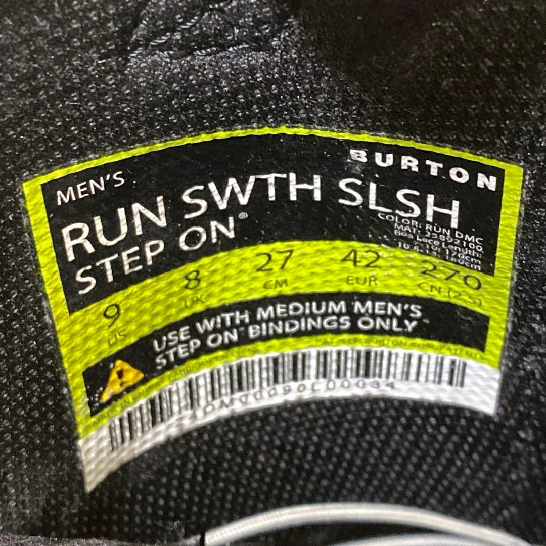 【美品_ステップオン】Burton x Run DMC Step On 27cm