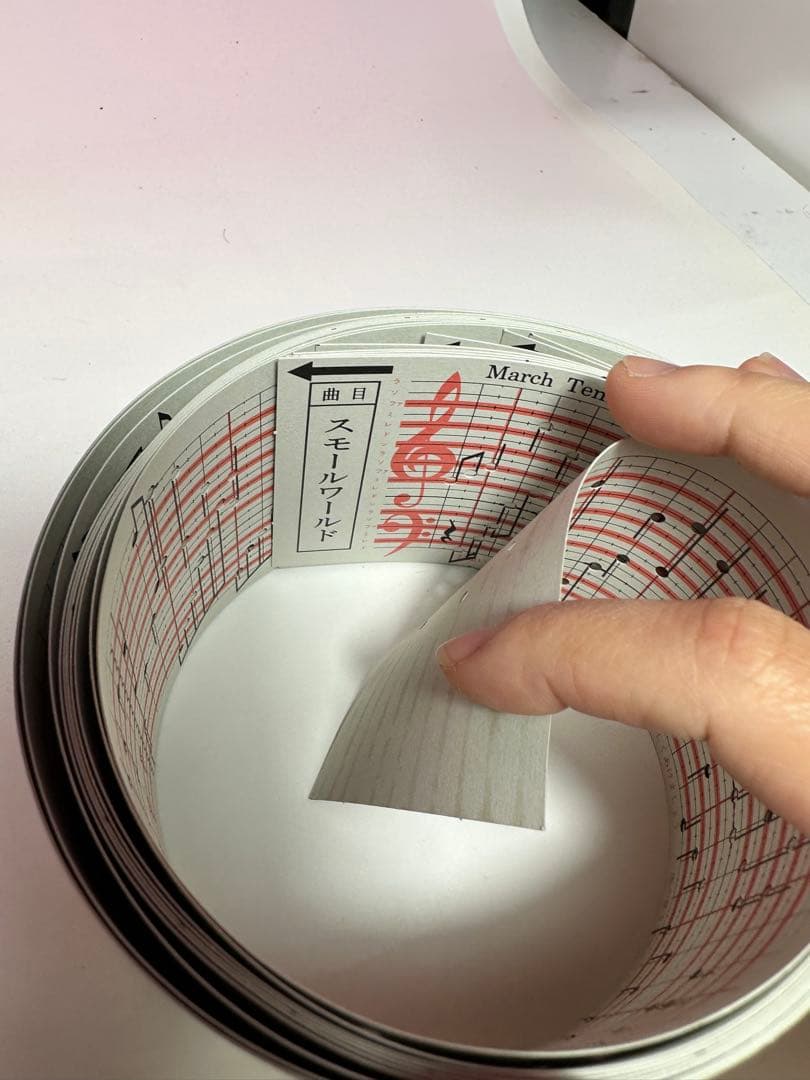 希少 Organette オルガニート 20木製オルゴール ジャンク品