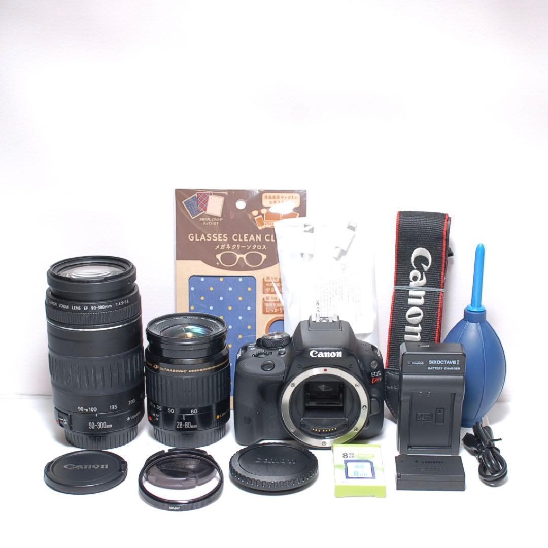 ✨新品級✨超望遠レンズデビューに✨CANON KISS X7✨極少シャッター数