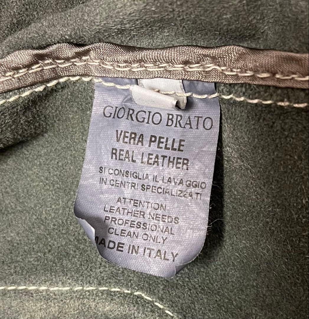 GIORGIO BRATO ジョルジオブラット レザージャケット42