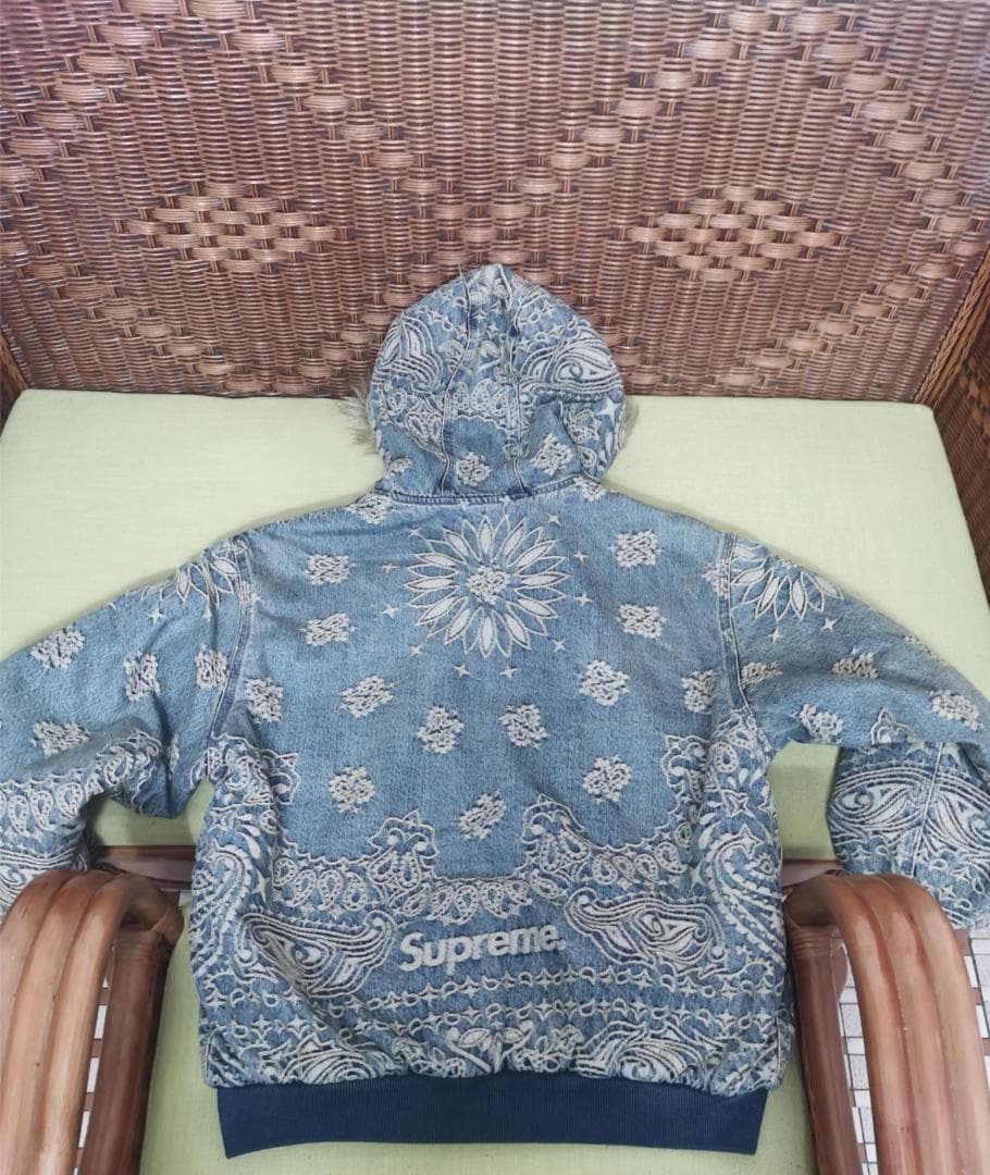 supreme bandana jacquard work jacketサイズM