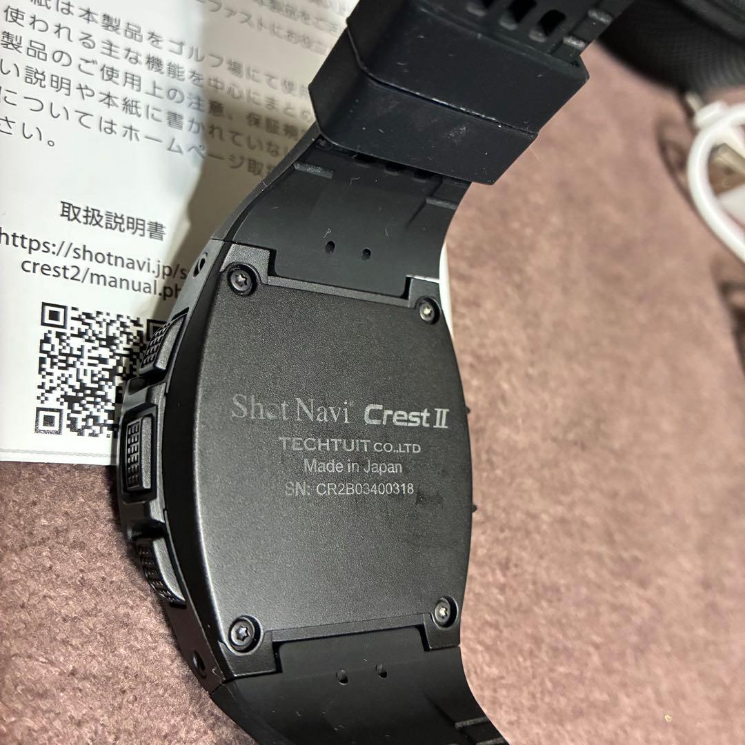 ShotNavi Crest2 ゴルフGPSウォッチ