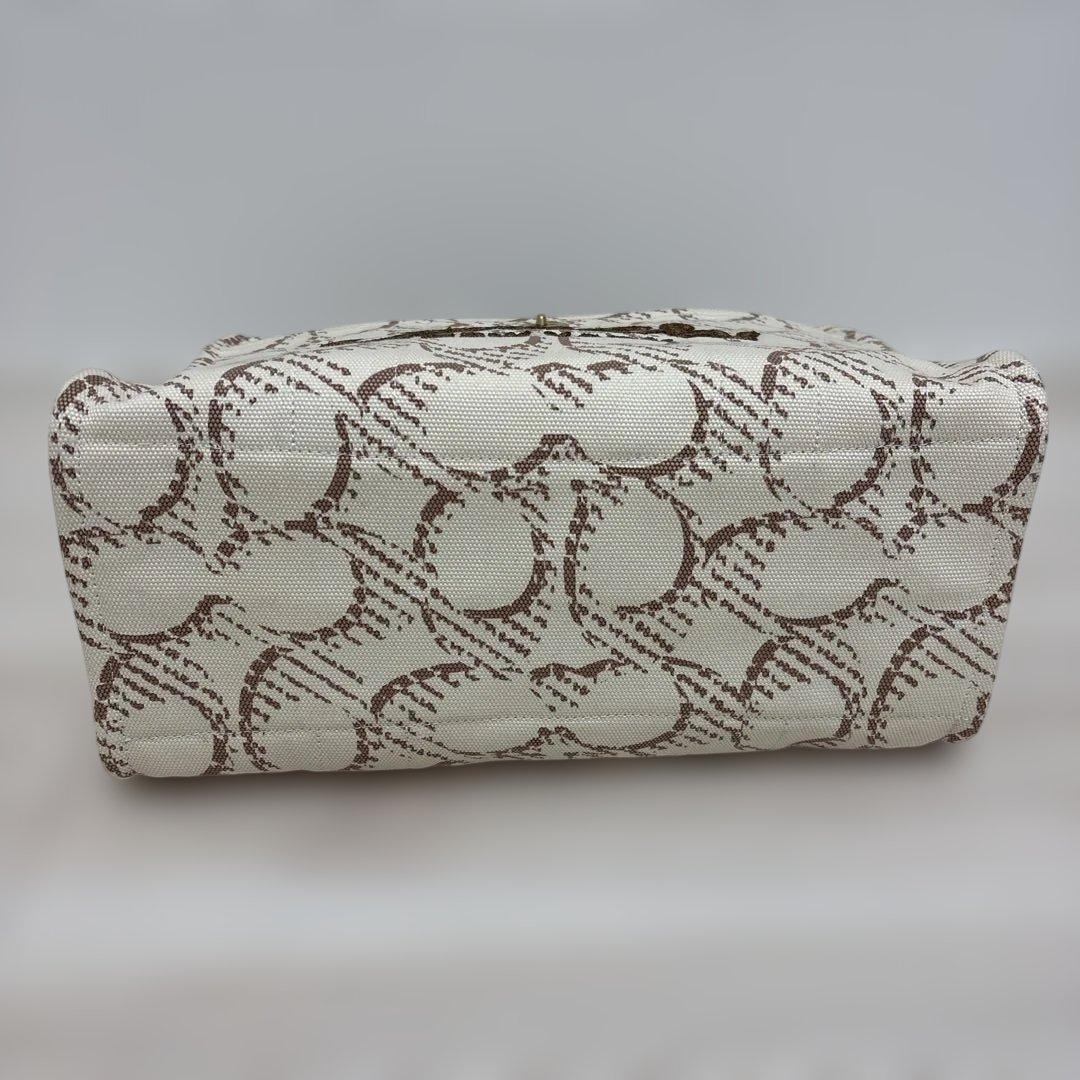 極美品❤️COACH ショルダーバッグ トート2way キャンバス シグネチャー