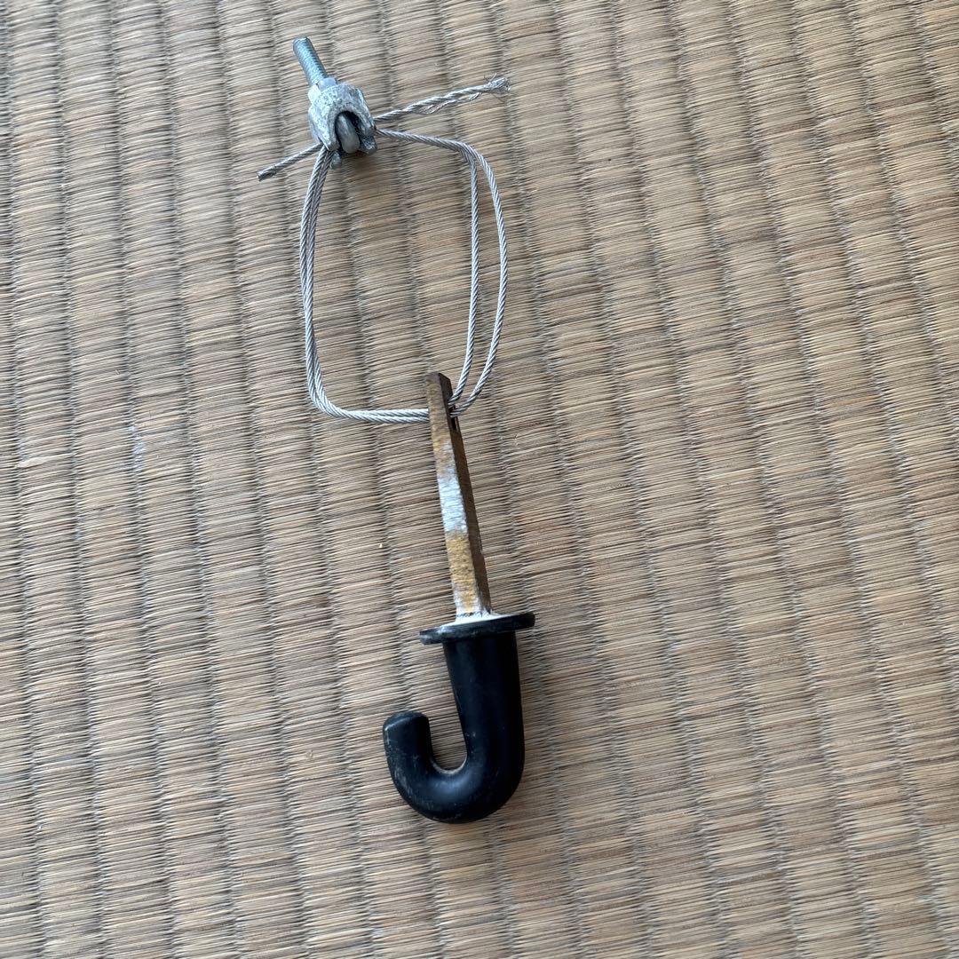 ひ*り様 炉　一式　釣り釜用釘付き　茶道具